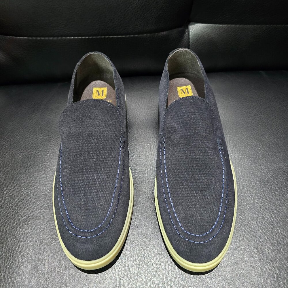 BRUNO MAGLI LUCIO DRESS M SLIP ON NAVY SUEDE Size US10